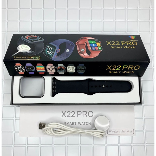 Розумний годинник Lemfo X22 PRO з бездротовою зарядкою