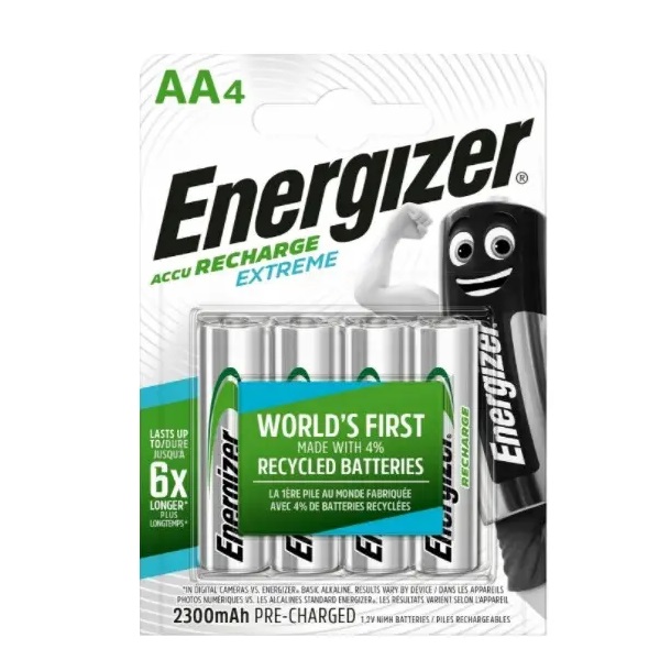 Акумуляторна батарея Energizer Ni-Mh R6 2300mAh Extreme, 1 шт