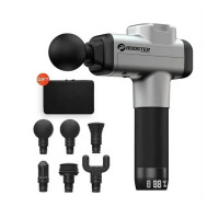 Перкусійний масажер тригерних точок Booster M2 (M2-A) Massage Gun 24V, 6 насадок