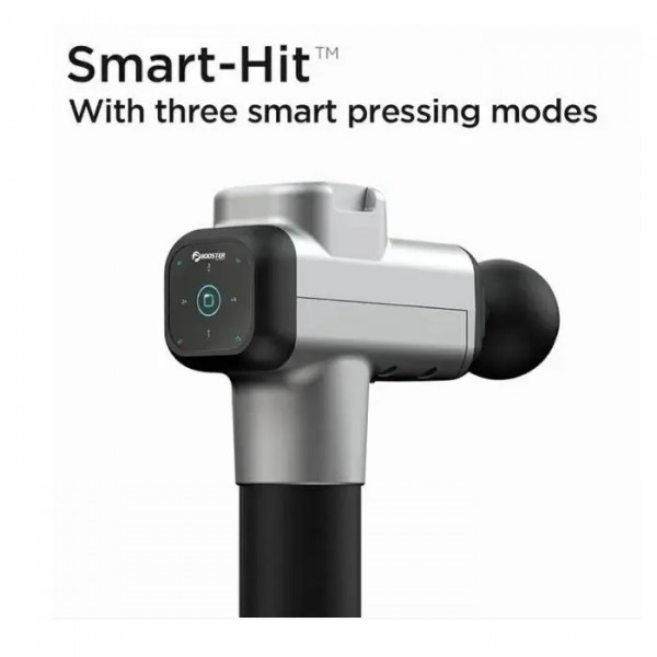 Перкусійний масажер тригерних точок Booster M2 (M2-A) Massage Gun 24V, 6 насадок