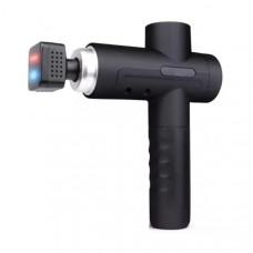 Перкусійний масажер пістолет MG03-T, 8 змінних насадок