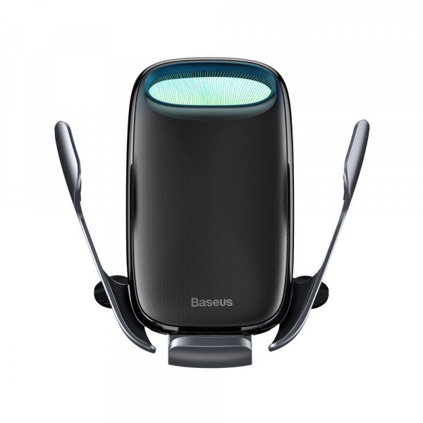 Автомобільний тримач для телефону з бездротовою зарядкою 15 Вт Baseus Milky Way WXHW02-01