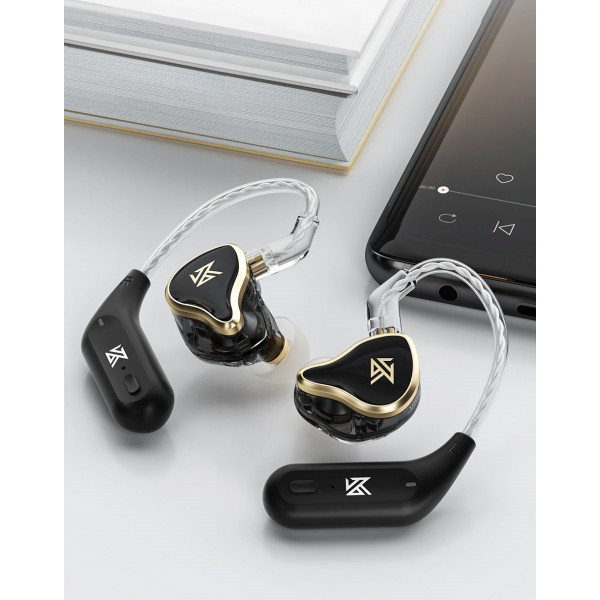 Гибридные наушники KZ ZAS с динамическими и арматурными драйверами