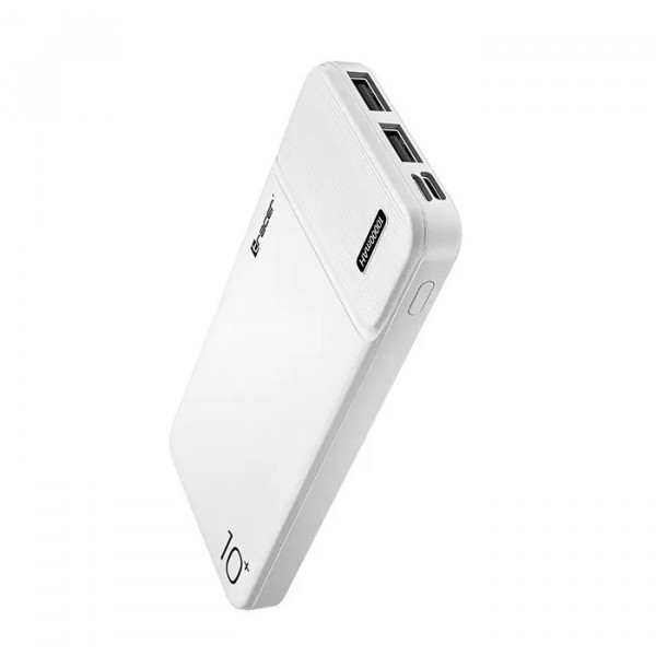 Зовнішній акумулятор Tracer 10000mAh 2A на 2xUSB-порти