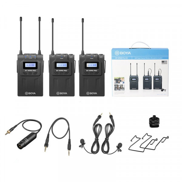 Бездротова мікрофонна система BOYA BY-WM8 PRO-K2