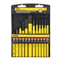 Набор пробойников и зубил STANLEY 4-18-299, 12 штук