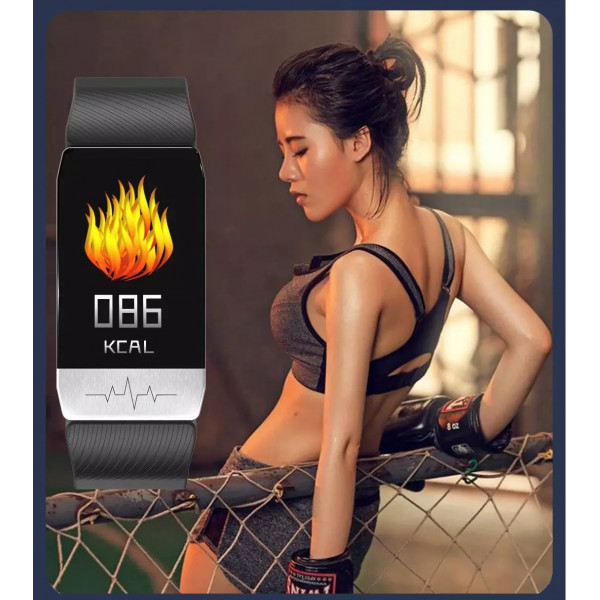 Розумний фітнес браслет Lemfo T1S з вимірюванням температури тіла