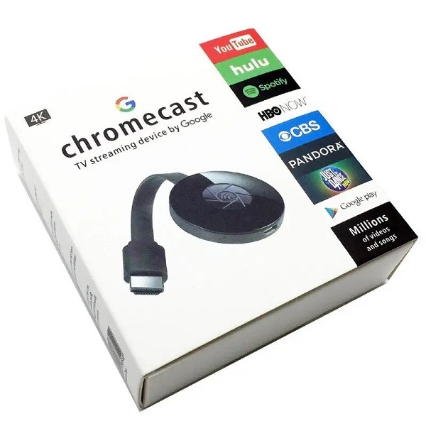 Медіаплеєр Google Chromecast 4K with Google TV