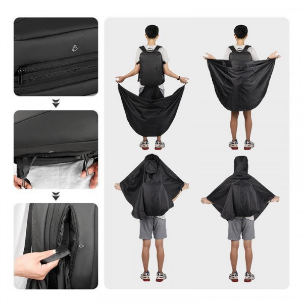 Міський рюкзак Mark Ryden MR9299YY Rain з накидкою від дощу