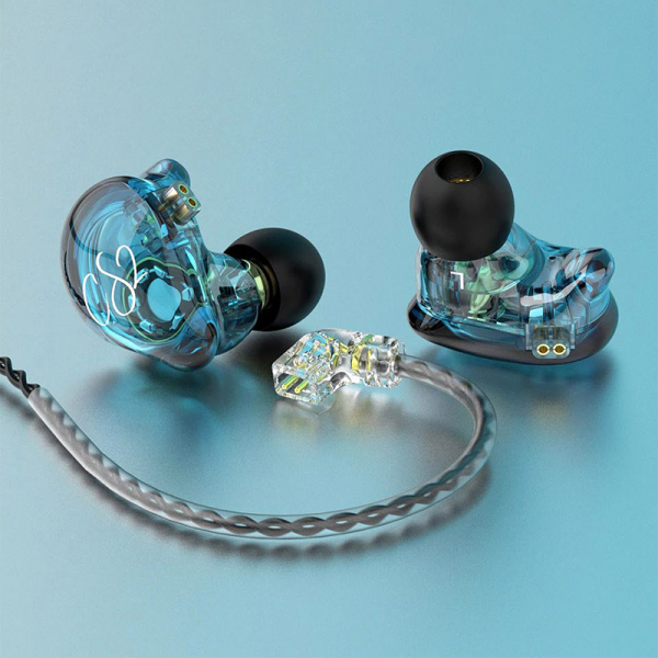 Вакуумні навушники TRN CS2 з динамічним випромінювачем