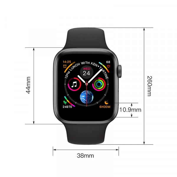 Розумний смарт годинник IWO 10 з вимірюванням тиску