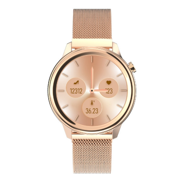 Умные часы Lemfo F80 Metal с поддержкой измерения давления и температуры