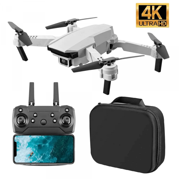 Квадрокоптер RC Drone S62 с двойной 4К HD камерой до 15 минут полета