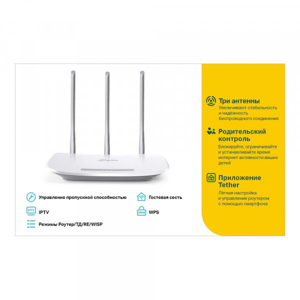Wi-Fi роутер TP-Link TL-WR845N