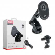 Автоутримувач XO CX010 з бездротовим зарядним пристроєм