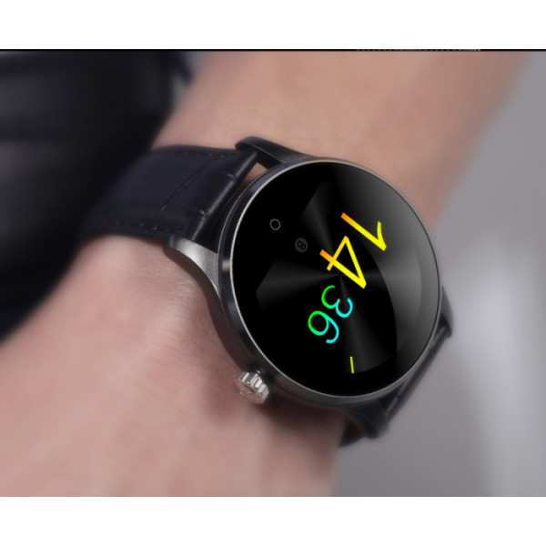 Розумний годинник Lemfo K88H leather з шкіряним ремінцем