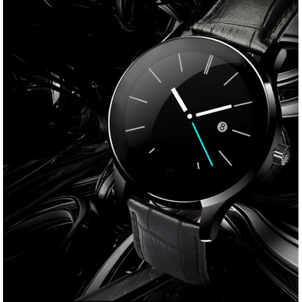 Розумний годинник Lemfo K88H leather з шкіряним ремінцем