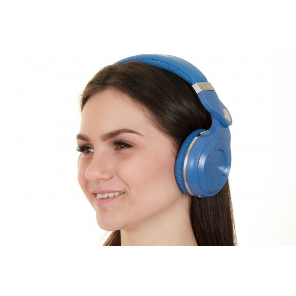 Бездротові Bluetooth навушники Bluedio T2 Plus з вбудованим радіо