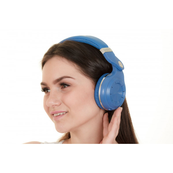 Бездротові Bluetooth навушники Bluedio T2 Plus з вбудованим радіо