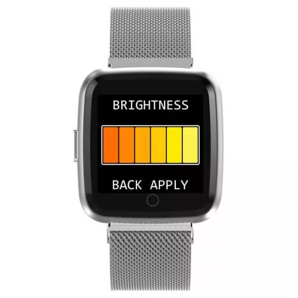 Розумний годинник фітнес браслет Lemfo Y7 Metal з вимірюванням тиску