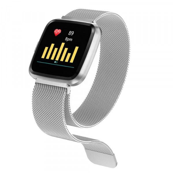 Розумний годинник фітнес браслет Lemfo Y7 Metal з вимірюванням тиску