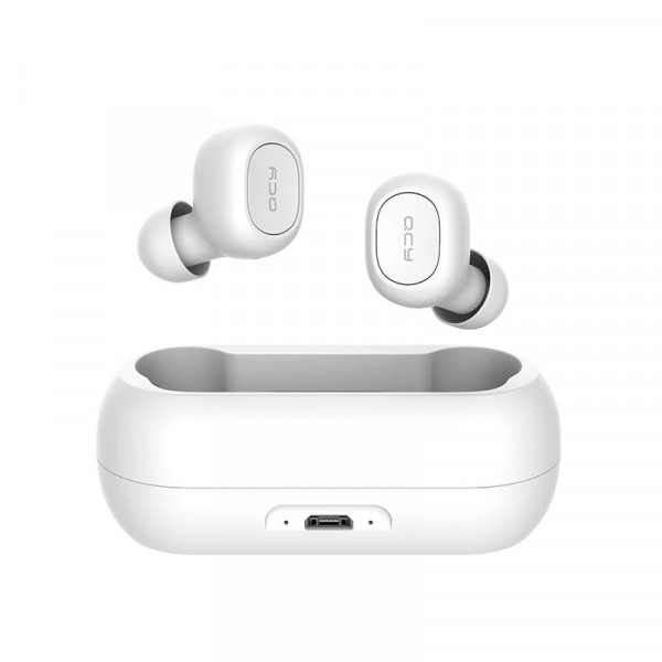 Бездротові Bluetooth навушники QCY QS1 (T1C) із зарядним кейсом
