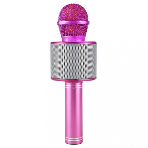 Караоке микрофон Wster WS 858 Розовый
