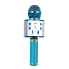 Караоке микрофон Wster WS 858 Голубой