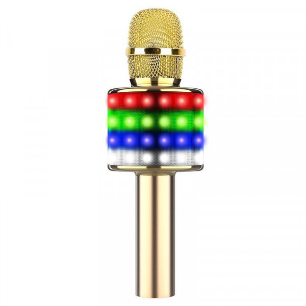 Караоке Микрофон D168 Золотой