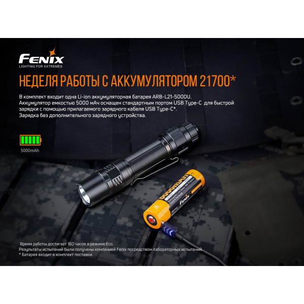 Ліхтар ручний Fenix PD36TAC