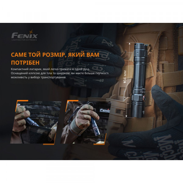 Ліхтар ручний Fenix PD35 V3.0