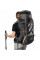 Рюкзак туристичний Naturehike NH70B070-B, 70 л + 5 л, чорно-сірий