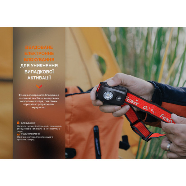 Ліхтар налобний Fenix HL16 AAA світло-зелений