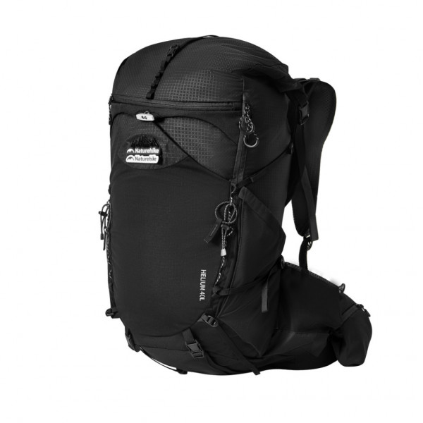Рюкзак туристичний Naturehike Helium CNK2450XB016, 40 л, чорний, M