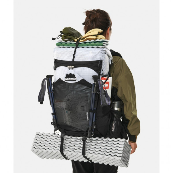 Рюкзак туристичний Naturehike Helium CNK2450XB016, 40 л, чорний, M