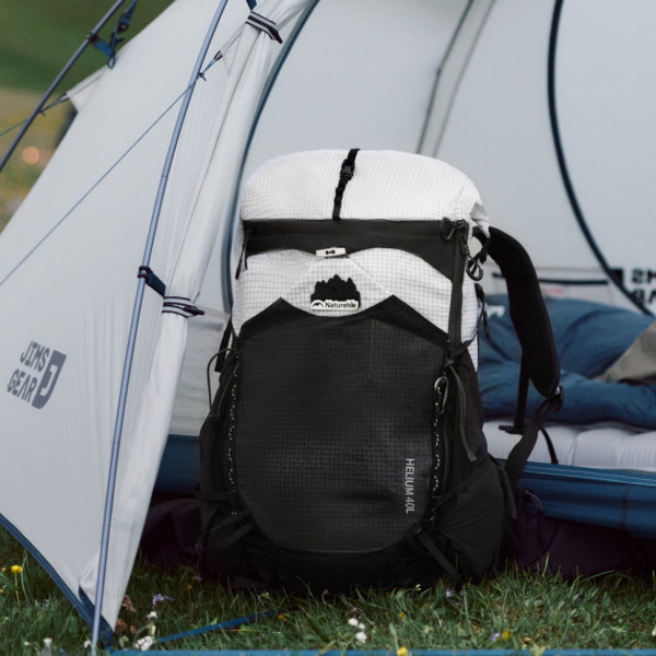Рюкзак туристичний Naturehike Helium CNK2450XB016, 40 л, чорний, L