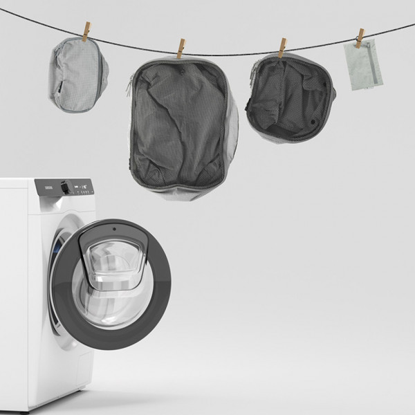 Косметичка Naturehike CNK2350XB010, 20х10х10 см, сірий