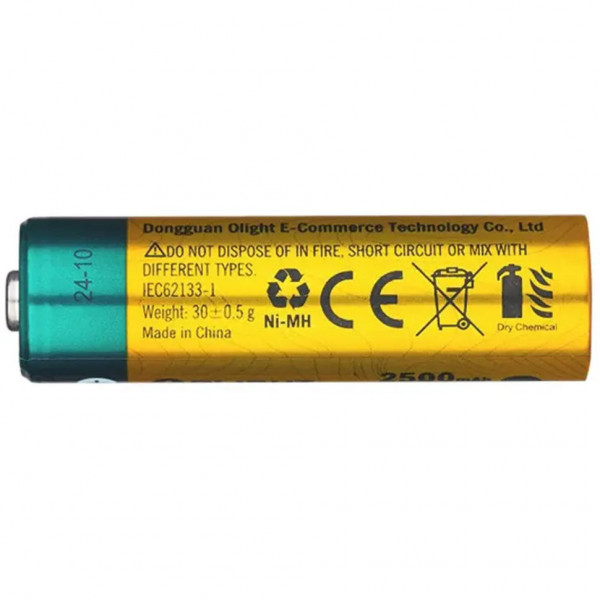 Набір акумуляторів Olight B Pro AA 2100 mAh. 8 шт