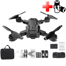 Детский Квадрокоптер с камерой Q6 - дрон для детей 4K HD - до 30 мин. полета ( 2 аккумулятора)