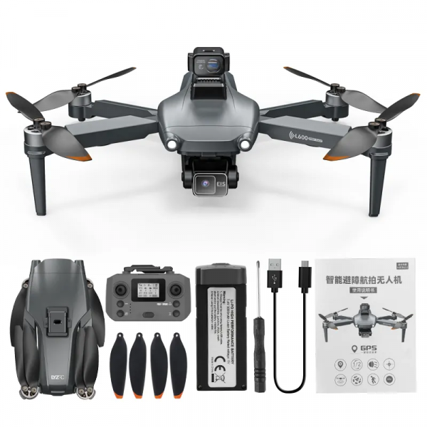 Квадрокоптер дрон с камерой LYZRC L600 PRO 4K HD, GPS, FPV 1,5 км 28м. полета