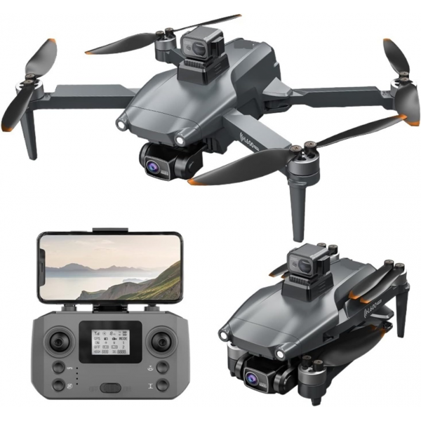 Квадрокоптер дрон с камерой LYZRC L600 PRO 4K HD, GPS, FPV до 1500 м, 28м. полета +1 аккумулятор в подарок