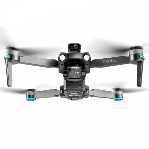 Квадрокоптер Kfplan KF104 Max - дрон для разведки с 4K, ESC, 5G WI-FI, GPS, FPV, БК моторы, 6 км, до 80 мин.