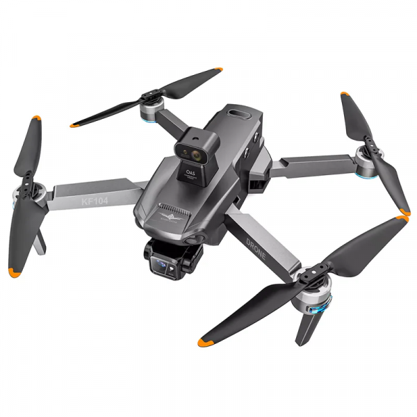 Квадрокоптер Kfplan KF104 Max - дрон для разведки с 4K, ESC, 5G WI-FI, GPS, FPV, БК моторы, 6 км, до 80 мин.