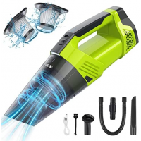 Пылесос аккумуляторный LT-114 ручной вертикальный, беспроводной для дома Автомобильный пылесос Автопылесос