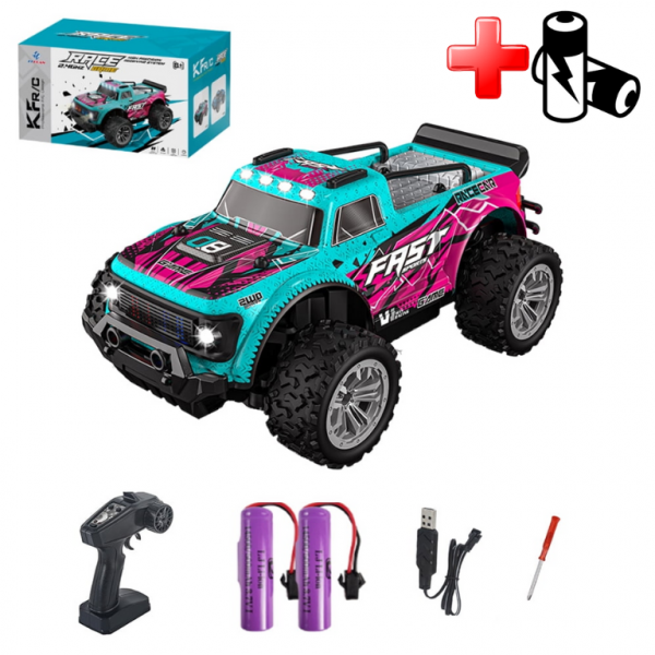 Машинка на радиоуправлении машинка на пульте управления KFplan KF23 1:20 4WD Автомобиль 20 км/ч Дрифт 2 АКБ