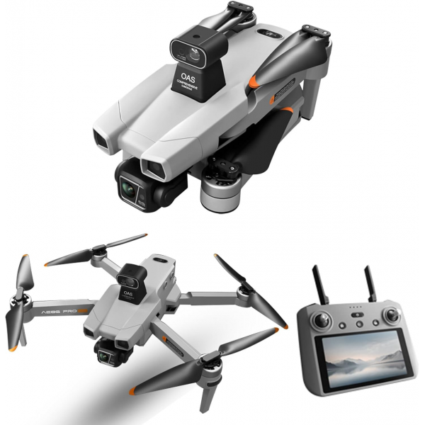 Профессиональный Квадрокоптер дрон c камерой 8K AE86 PRO MAX 10 км, до 50 мин.+ кейс/SD карта