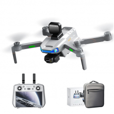 Профессиональный квадрокоптер AE3 Pro Max дрон с камерой 8K, GPS, 6 км, 30 мин.  экран на пульте