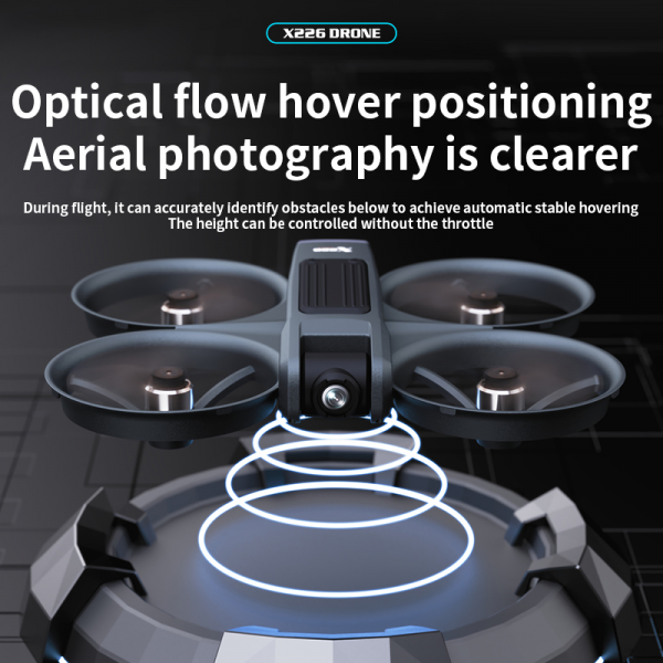 X226 — квадрокоптер с камерой 8K + очки в комплекте