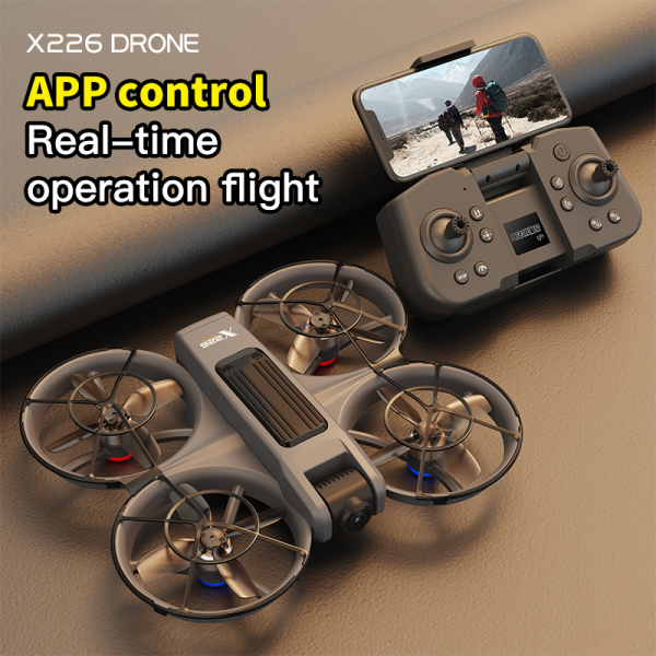 X226 — квадрокоптер с камерой 8K + очки в комплекте