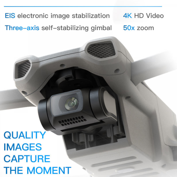 Профессиональный Квадрокоптер SJY XiL017 4K дрон с 3-осевым подвесом, 6 км, 40 мин.  экран на пульте